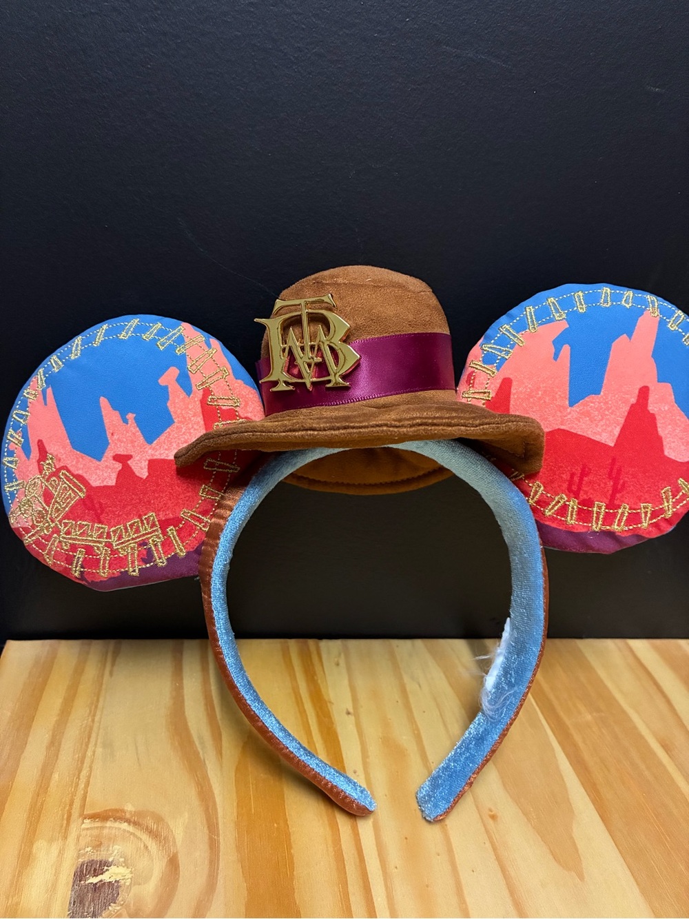 Mickey Mouse: The Main Attraction Ear Headband – Big Thunder Mountain Railroad